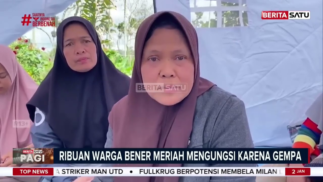 Ribuan Warga Bener Meriah Mengungsi Akibat Gempa Bumi 