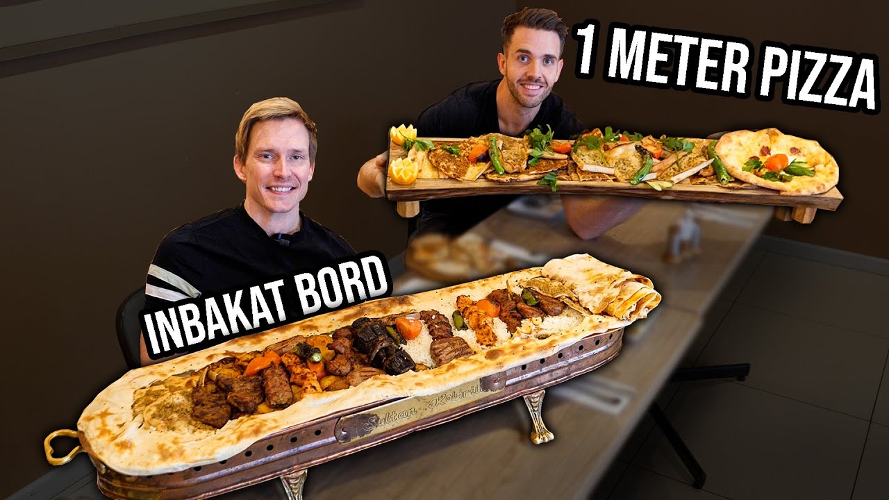 Beställer enorma maträtter gjorda för HELA familjer!