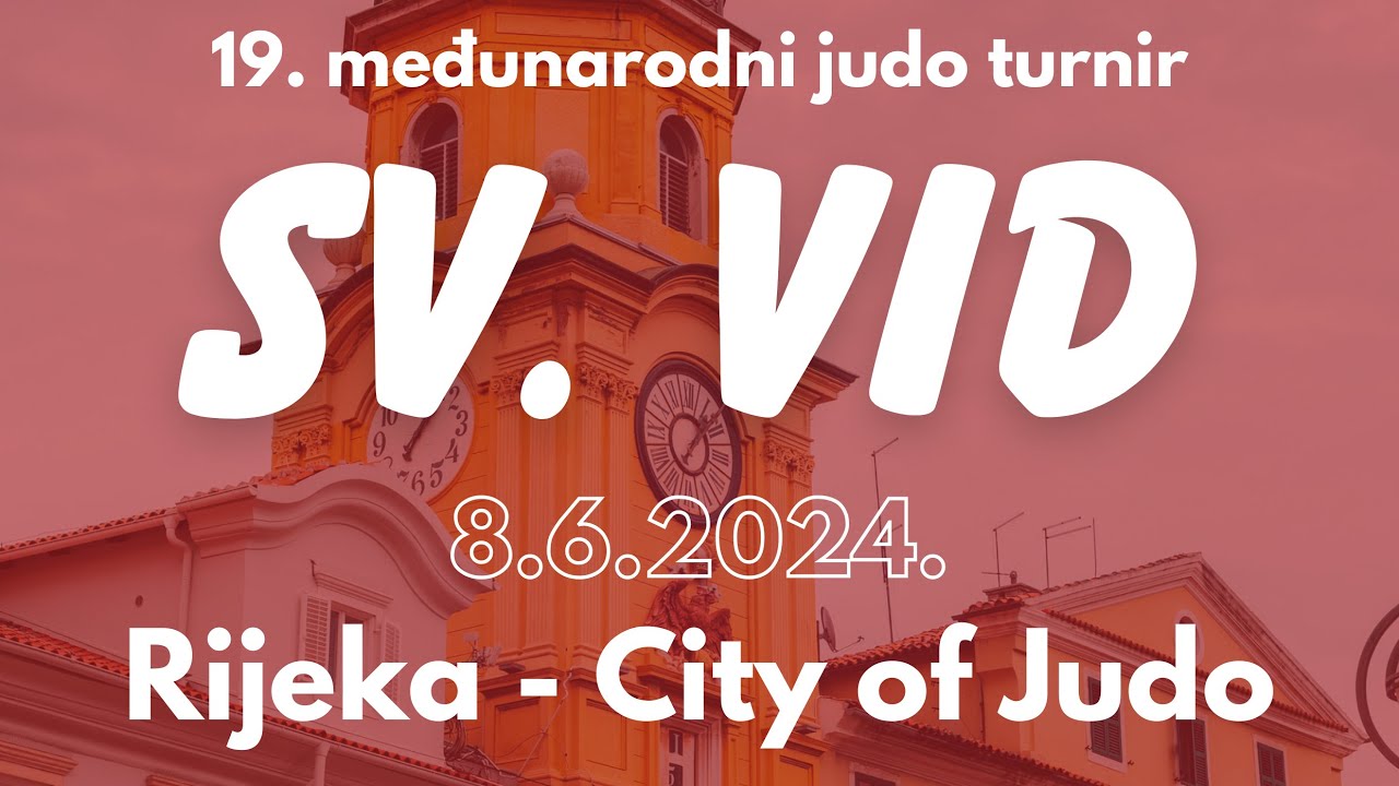 19th INTERNATIONAL JUDO TOURNAMENT SVETI VID - court 4 and 5