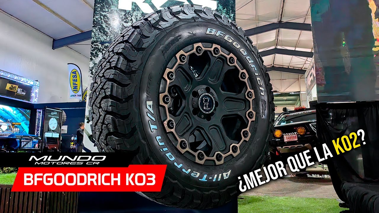 ¿La BFGoodrich All-Terrain T/A KO3 SUPERA a la K02? Te lo mostramos