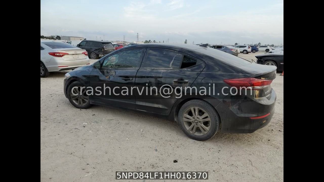 5NPD84LF1HH016370 - HYUNDAI ELANTRA 2017