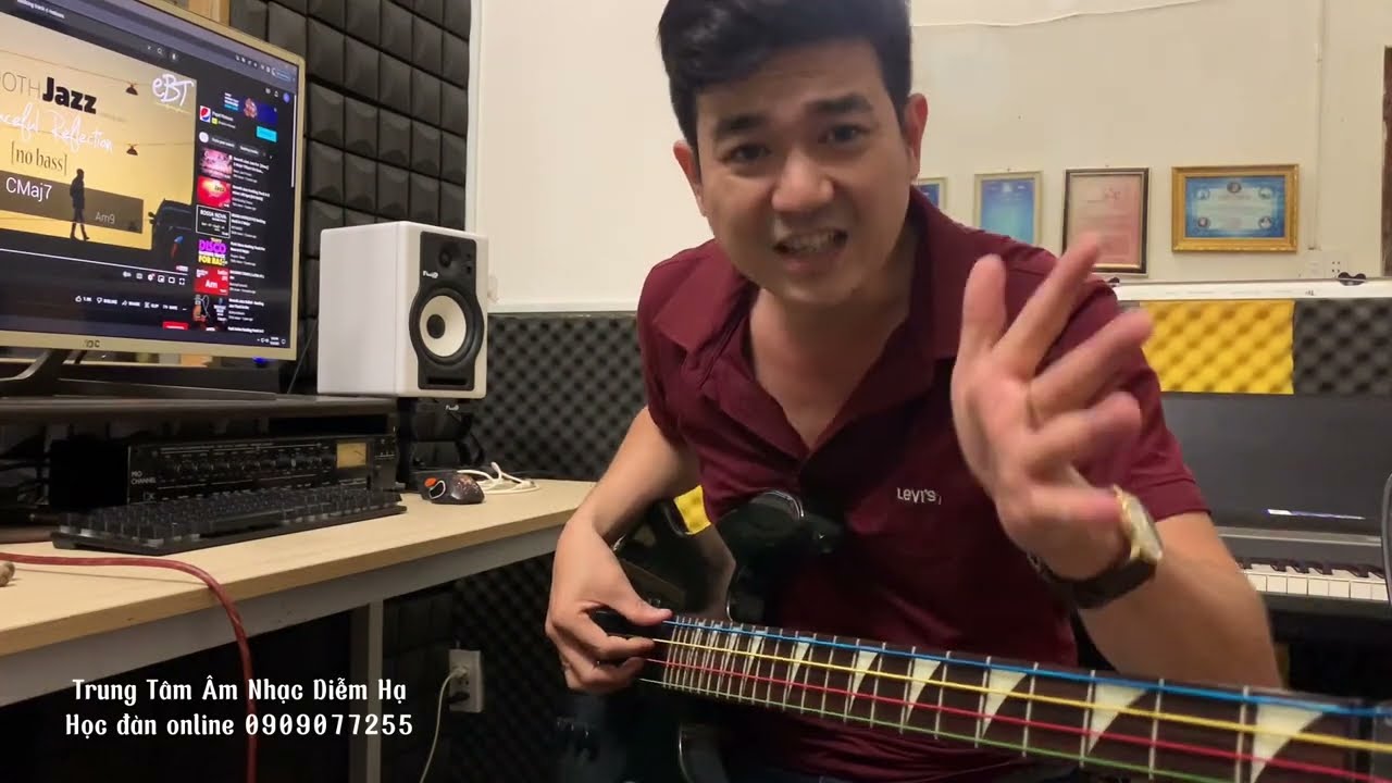 HỌC GUITAR BASS : MUỐN CHƠI guitar BASS TỐT PHẢI XEM CLIP THỰC TẾ NÀY #gutarbass #hocdan