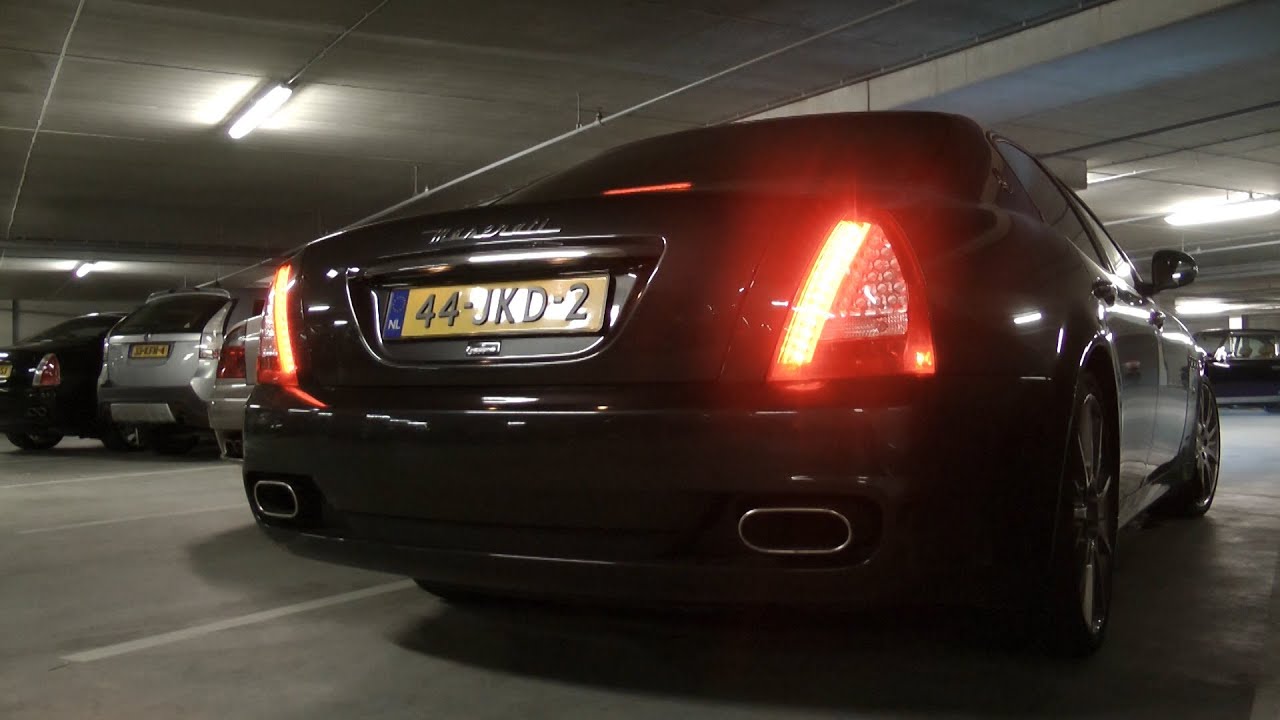 Maserati Granturismo & Quattroporte sounds (Start up´s & Revving)