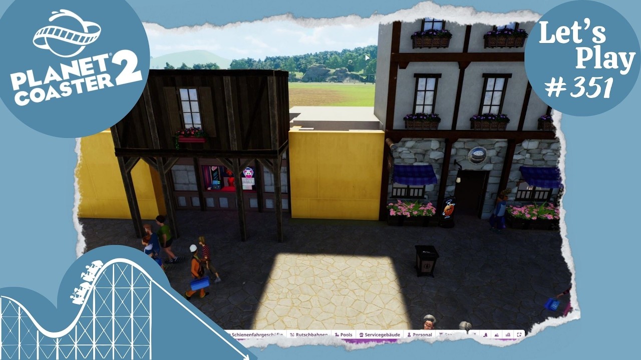Planet Coaster 2 #351 Kleiner Getränkeshop am Rand