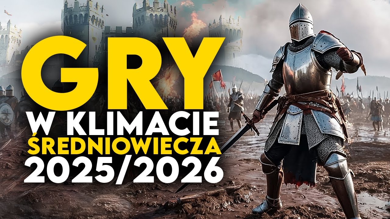 NAJLEPSZE GRY ŚREDNIOWIECZNE 2025 - 2026 na kt&oacute;re warto czekać! | Upcoming MEDIEVAL Games ⚔️
