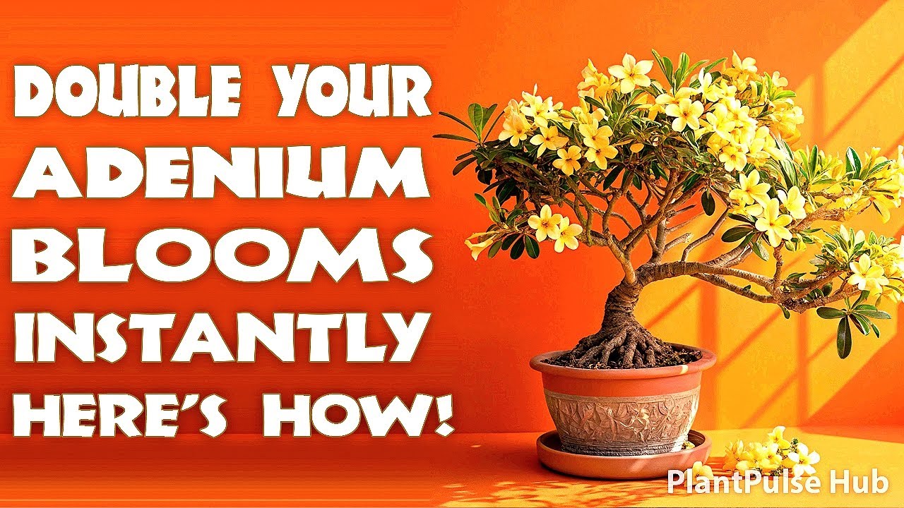 ZR&Oacute;B PILNIE TE 5 RZECZY ZE SWOIM ADENIUM, ABY UZYSKAĆ ​​WIĘCEJ KWITNIEŃ | PlantPulse Hub