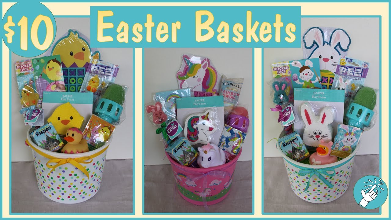$10 EASTER BASKETS 2020 | Budget Friendly Easter Basket Ideas!!
