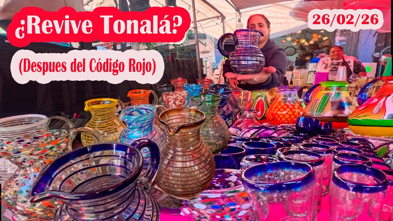 ¿Así se Vivíó Tonalá? despues del Código rojo | Artesanías para decorar o Negocio