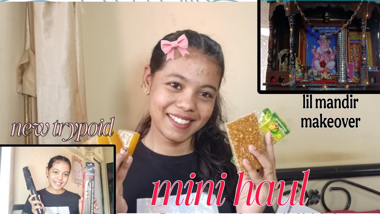 V vlog : Aaj Mera  popat kiu ho raha hai 😐 || new trypoid 💖 || #vlog