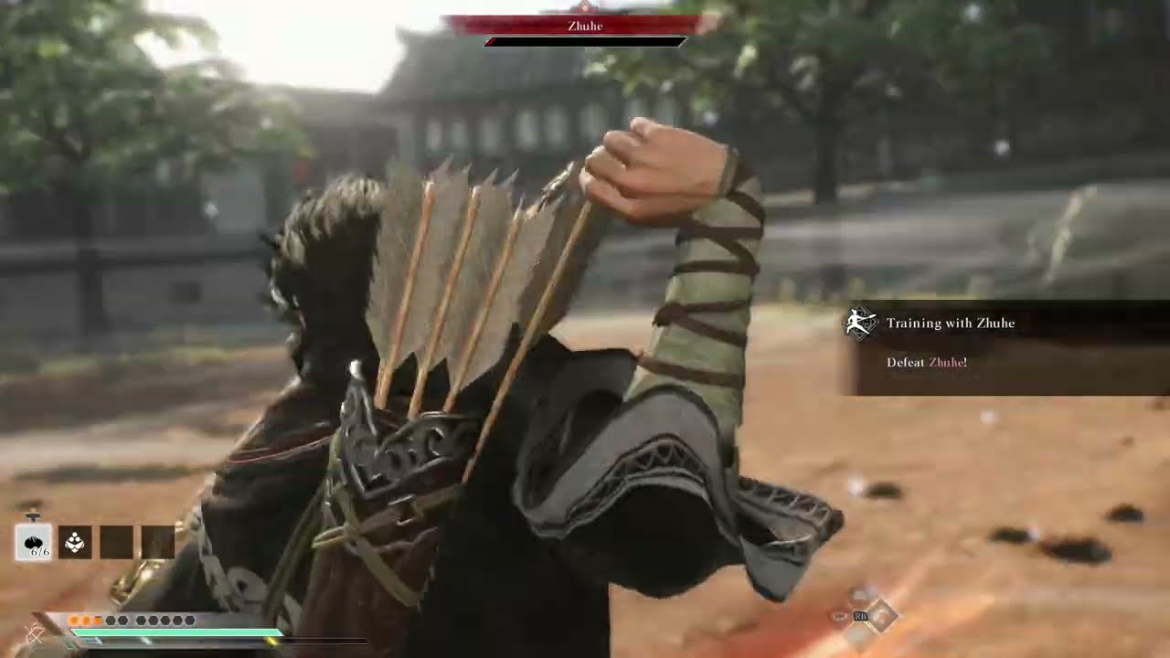 Dynasty Warriors Origins - Bow gameplay vs Zhuhe
