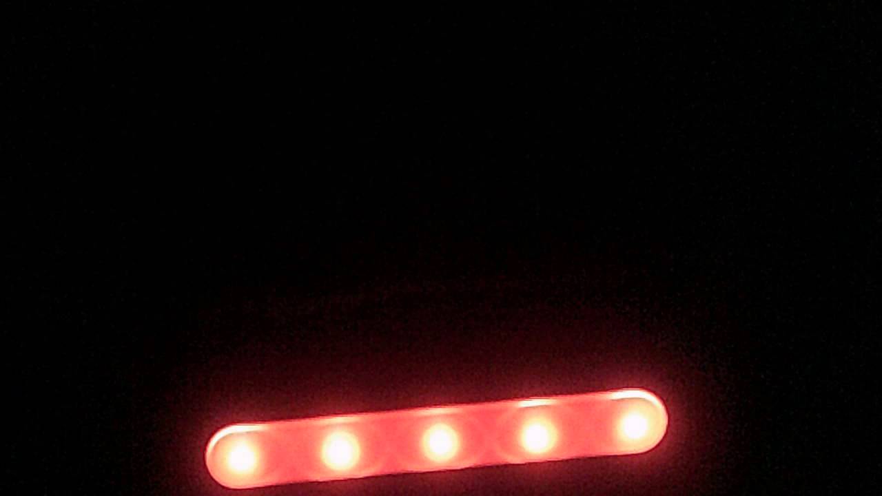 Increased Safety With LED Lighting On An Electric Wheelchair At Night