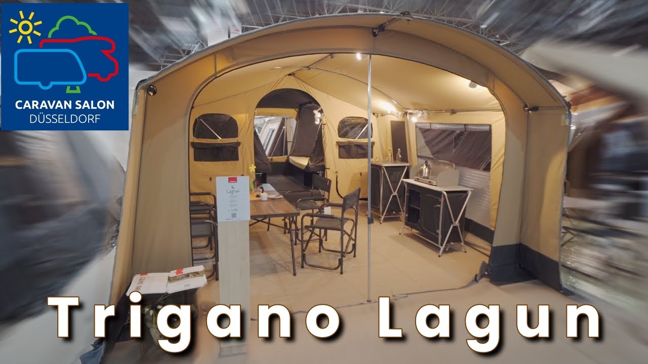 Trigano Lagun Zeltanhänger - 2024 🦊 für die ganze Familie