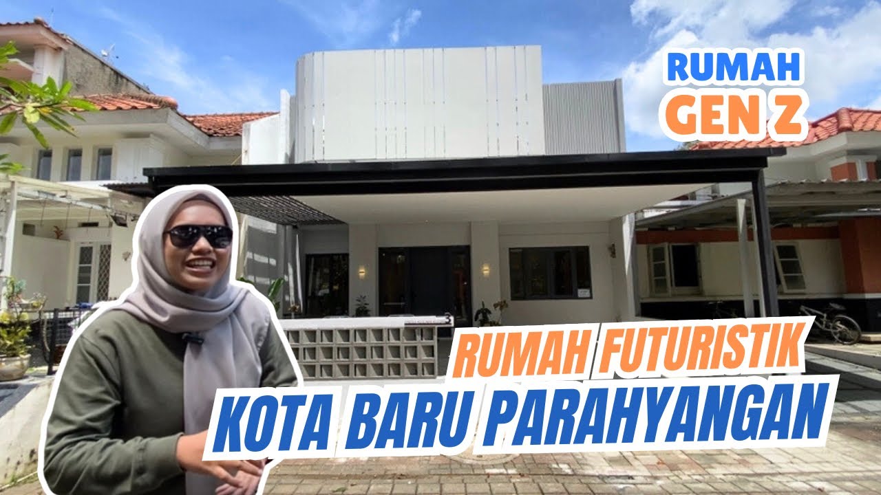JADI REBUTAN GEN Z Rumah dengan Desain Futuristik di KBP Davion House