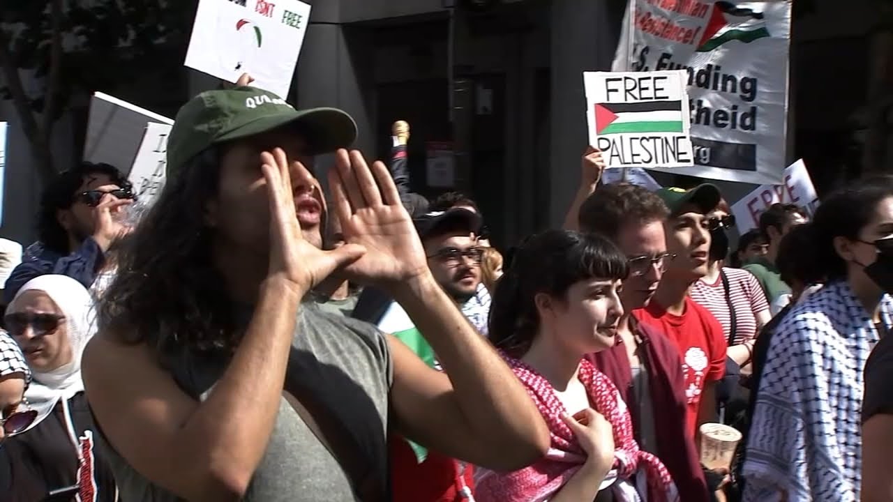 Thousands take to San Francisco streets, rallying in support of Palestinians: 'End the bloodshed'