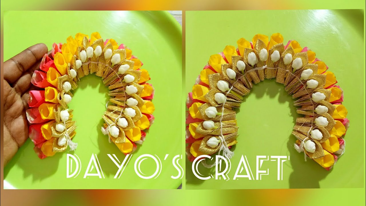 Easy 3 in 1 Bridal Jadai venni making