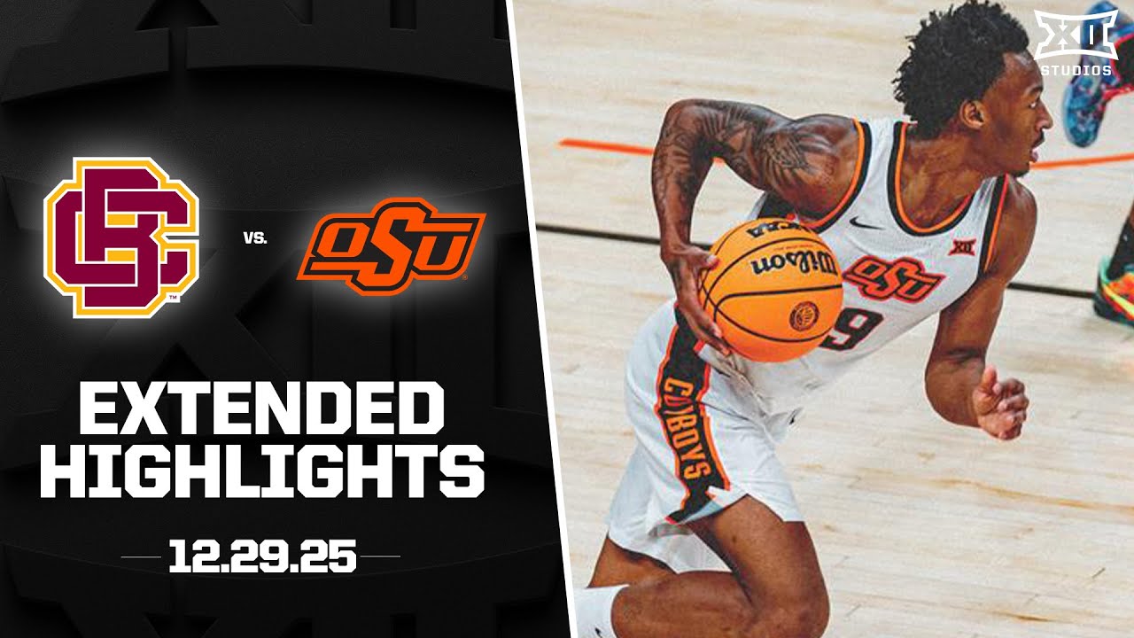 Bethune-Cookman vs. Oklahoma State Extended Highlights | 2025-26 Big 12 Men's Basketball