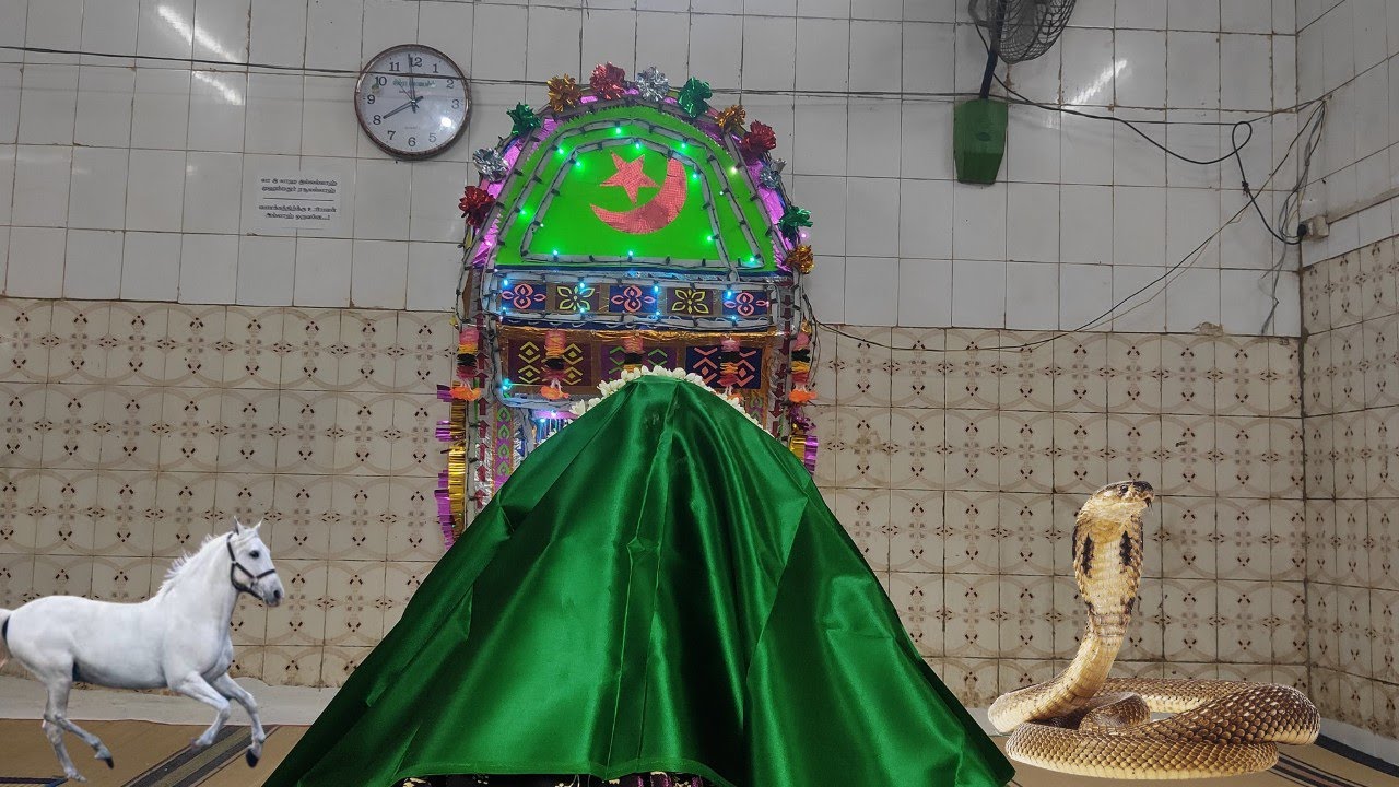 வேடசந்தூர் அரபு அவ்லியா தர்ஹா சந்தனக்கூடு முழு பதிவு