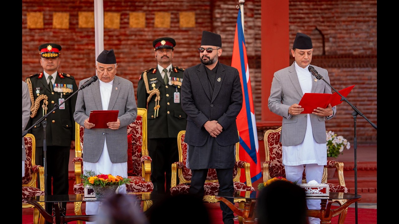 सभामुख डोलप्रसाद अर्यालको सपथ ग्रहण समारोह || 2082/12/22 || NEPAL TELEVISION