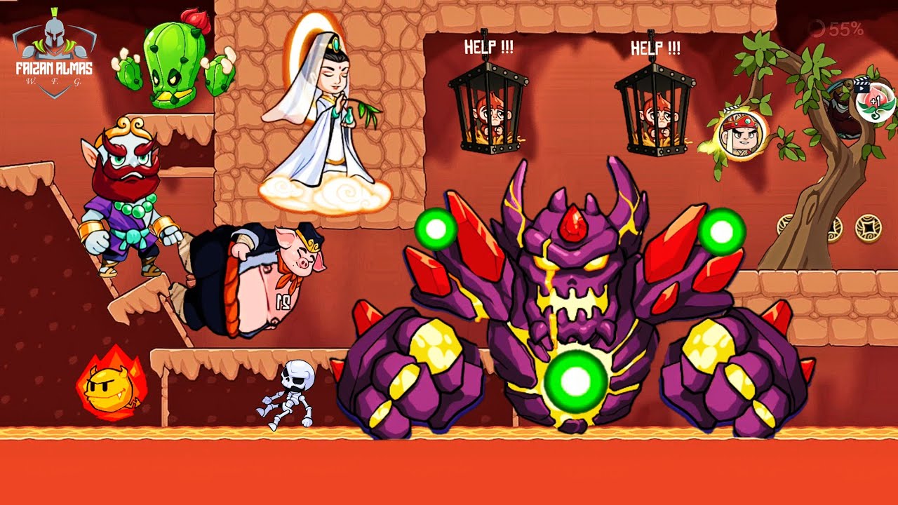 Monkey King To The West | Myth Of Skull (Part 4) | Boss Fight | MGIF | Gameplay WFG