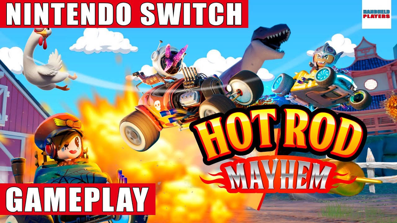 Hot Rod Mayhem Nintendo Switch Gameplay