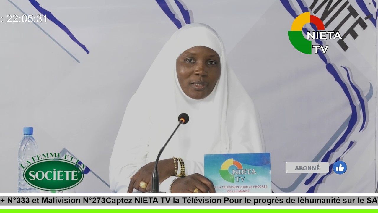 Émission La femme et la Société Seida Mariam Dembele et Seida Rabia NIETA TV 
