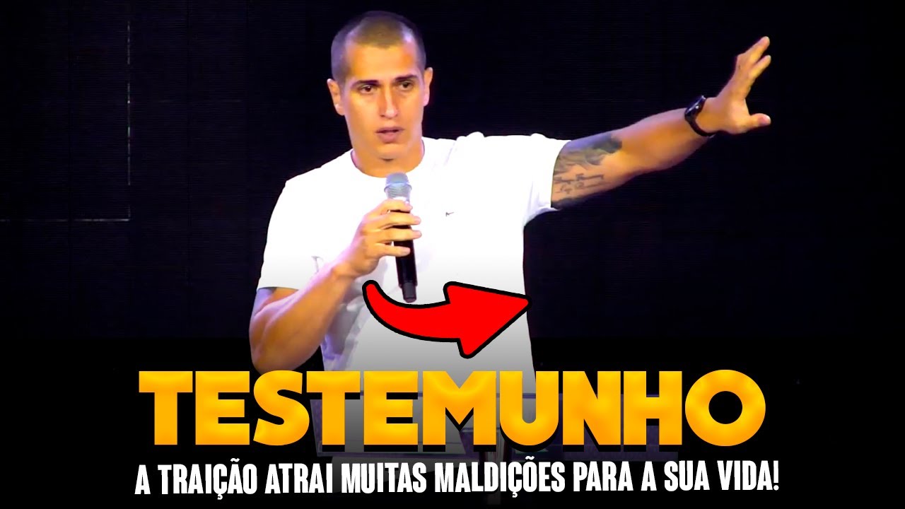 É DE ARREPIAR O TESTEMUNHO DESSE PASTOR! A TRAIÇÃO ATRAI MUITAS MALDIÇÕES PARA A SUA VIDA!