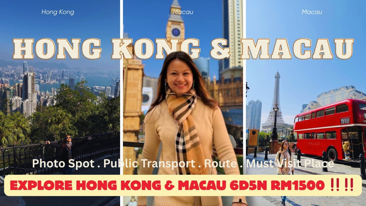 SIAPA KATA HONG KONG MAHAL ??? COVER HONG KONG & MACAU TOTAL KOS RM1500 TERMASUK PENERBANGAN ‼️