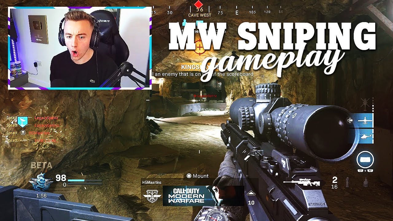 The BEST WAY TO SNIPE on Modern Warfare..