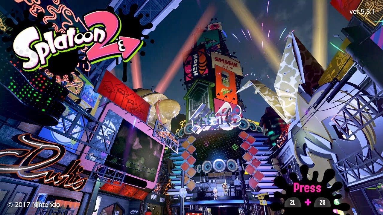 Splatoon 2 ~ Super Mushroom vs. Super Star Splatfest (No Commentary)