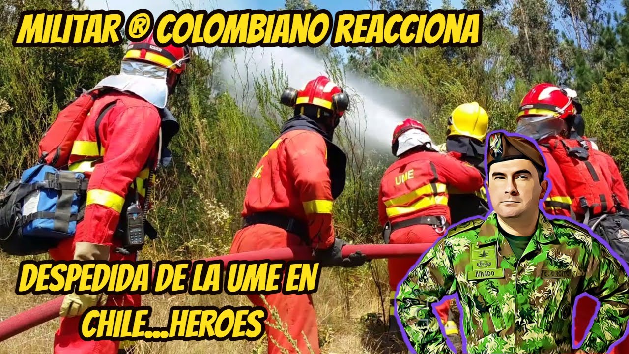 Colombian Military Reacts to the Farewell of the UME in Chile