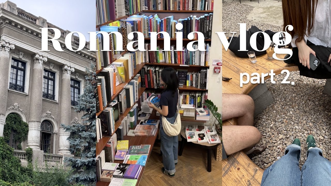 romania vlog pt.2 | having the best Shaorma, Papanași and coffee | Auchan tour | Oraselul Copiilor 🎡