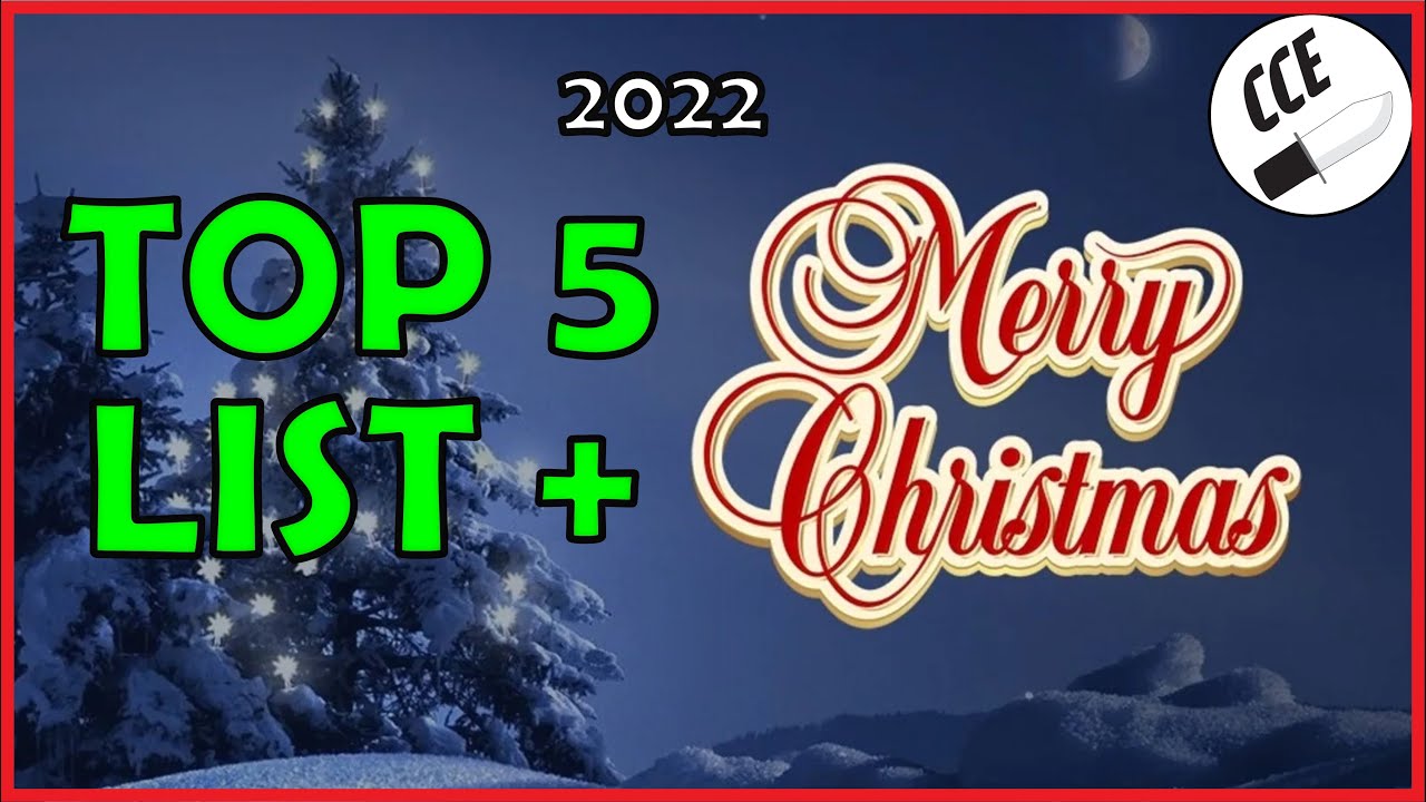 Merry Christmas from CCE + My Top 5 Budget Knife Companies for 2022