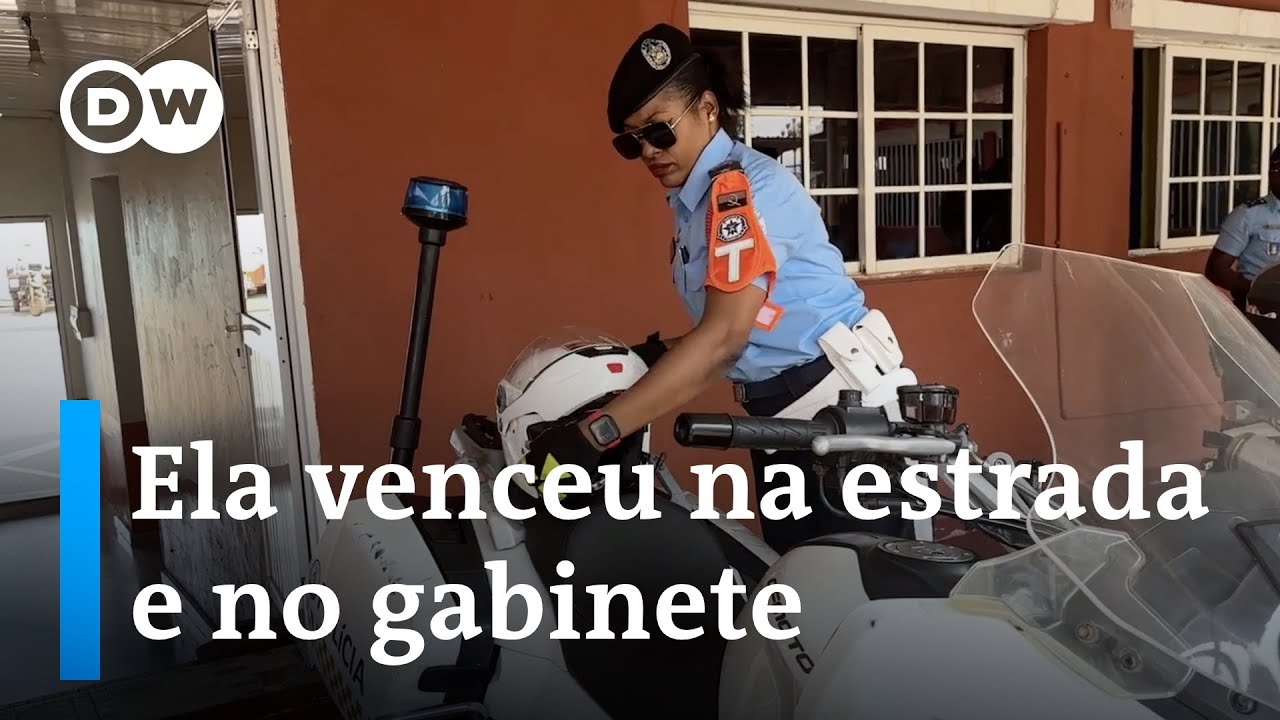 Angolana comanda a polícia e motorizadas em Malanje