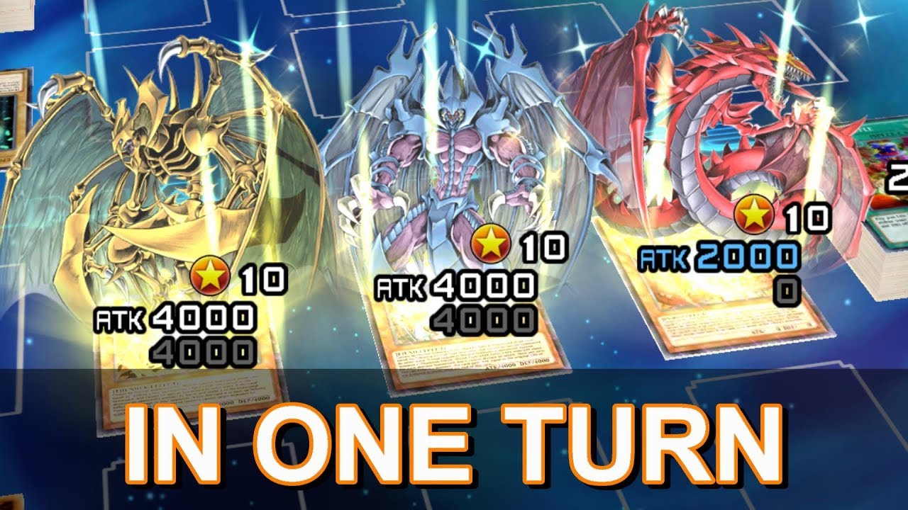 [Yu-Gi-Oh! Duel Links] Summoning 3 Sacred Beasts in one turn