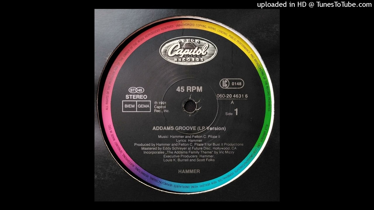 MC Hammer &ndash; Addams Groove (LP Version) 1991