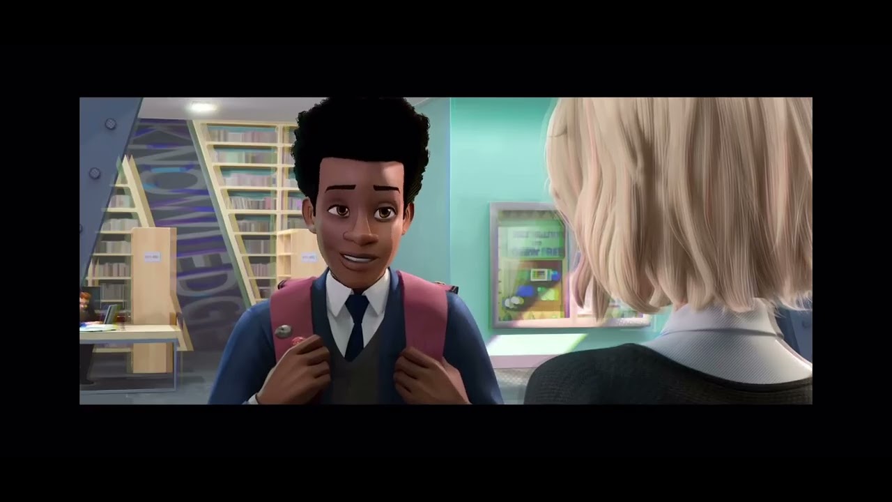 Spider-Man into the spider verse voice over🕷️🕸️