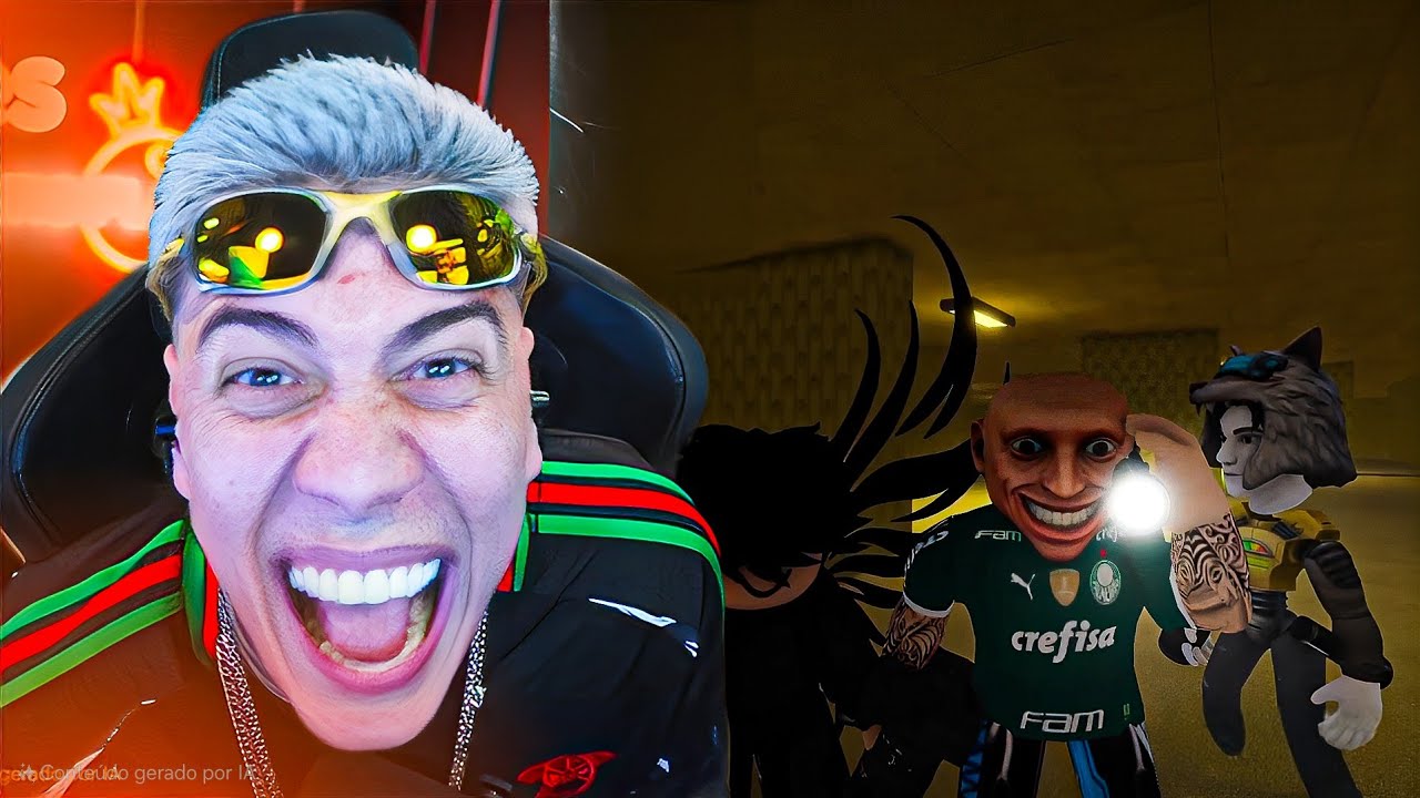 YURI22 JOGANDO apeirophpbia no ROBLOX com SEUS COLEGAS!!