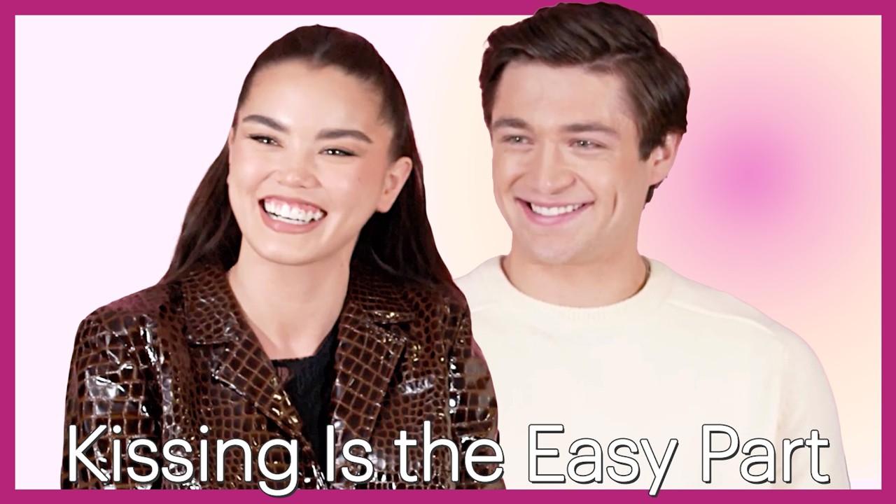 KISSING IS THE EASY PART's Asher Angel and Paris Berelc break down Sean & Flora’s ending | Swooon