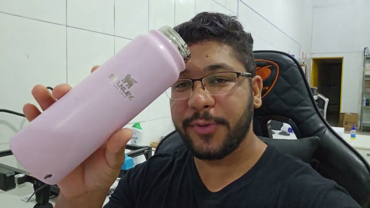 SEM ENROLAÇÃO!!! COMO GRAVAR GARRAFA STANLEY 100% - TUTORIAL, PASSO A PASSO