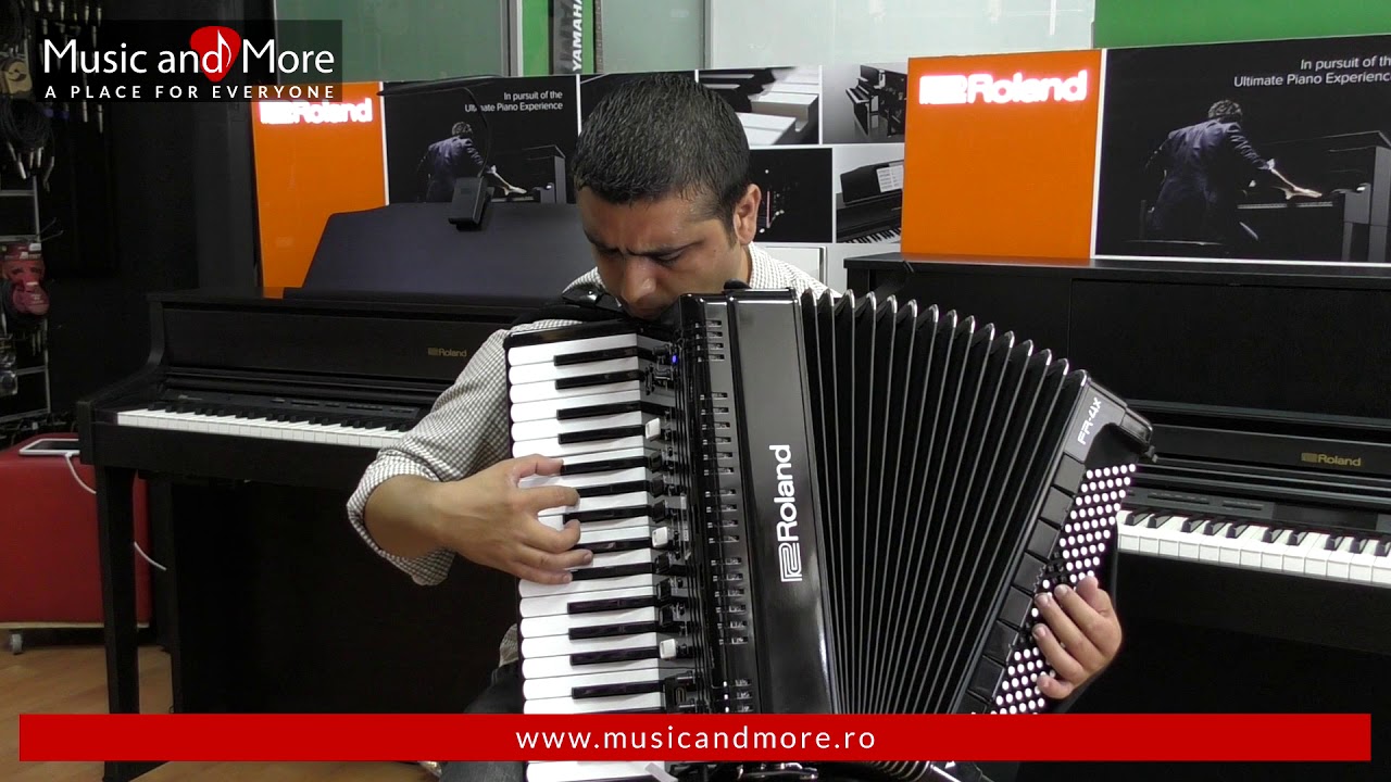 Roland FR-4x - Poate fi acordeonul perfect? www.musicandmore.ro