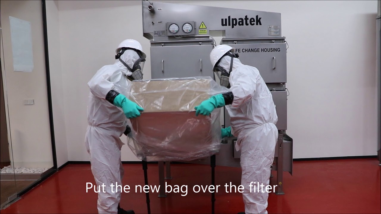 ULPATEK Safe Change Housing Installation and Operation HEPA Filter Replacement