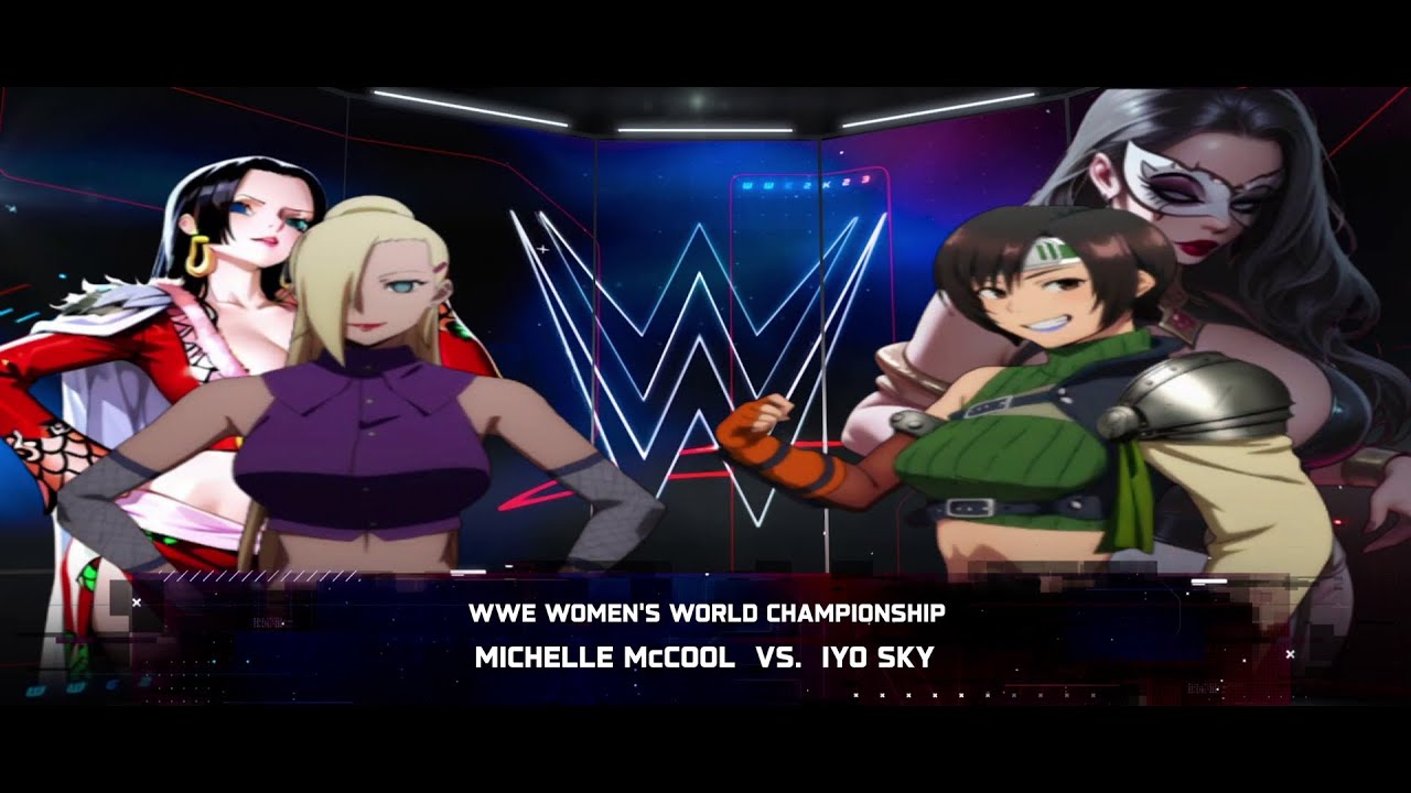 Michelle McCool (0-3) vs. Iyo Sky (6-1) for the WWE Women's World Championship