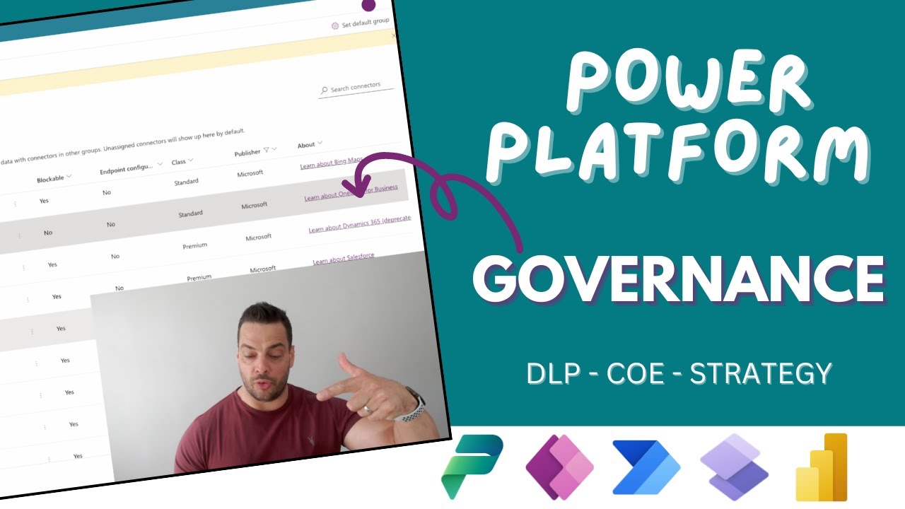 Governing The Power Platform | Governance Strategy | Data Loss Prevention | Centre Of Excellence