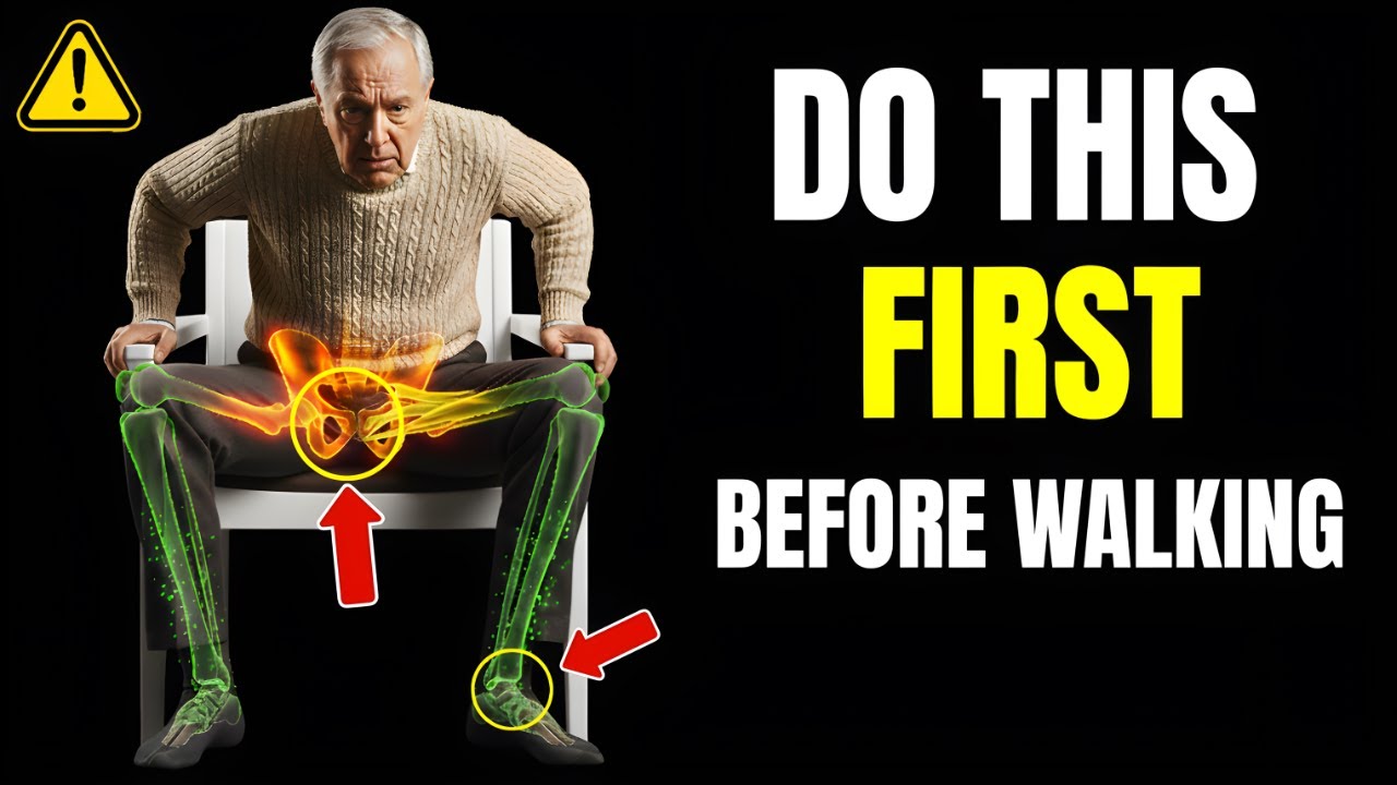 Over 60? Do These Chair Moves Before You Walk if Your Legs Feel Weak | Senior Health Tips