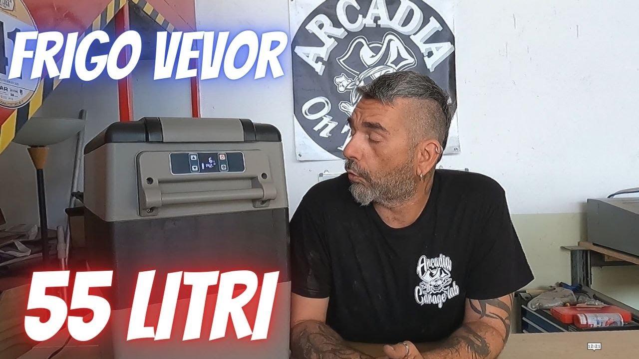 Camper Van Frigo compressore 55 L VEVOR con App Bluetooth