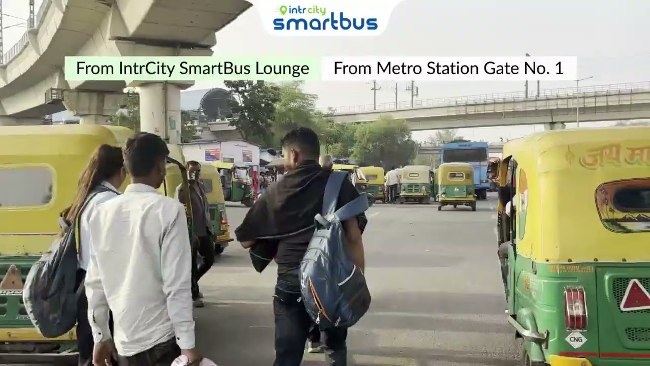 Anand Vihar ISBT Boarding Made Simple | IntrCity SmartBus