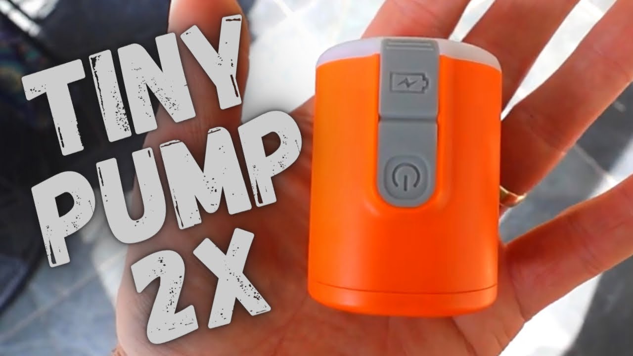 Tiny Pump 2X | NEW and IMPROVED miniature pump for Sleeping Pads | Flextail Gear Tiny Pump2X