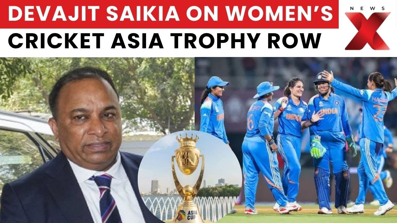 BCCI Secretary Devajit Lon Saikia on Women&rsquo;s Cricket & Missing Asia Cup Trophy | NewsX Exclusive