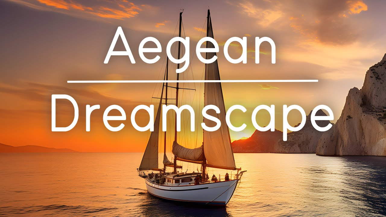 Aegean Dreamscape | Greek Bouzouki Instrumentals with Stunning Sights | Sounds Like Greece