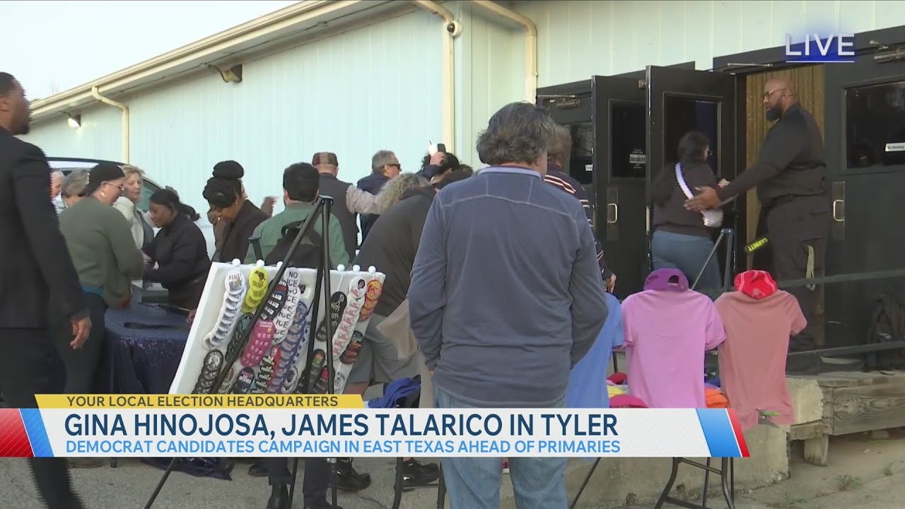 Texas Reps. James Talarico, Gina Hinojosa to visit Tyler on campaign tour